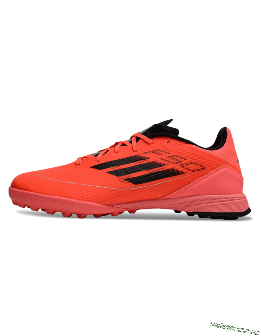 Adidas F50 Pro TF Low-Tops Soccer Shoes - Red/Black 2