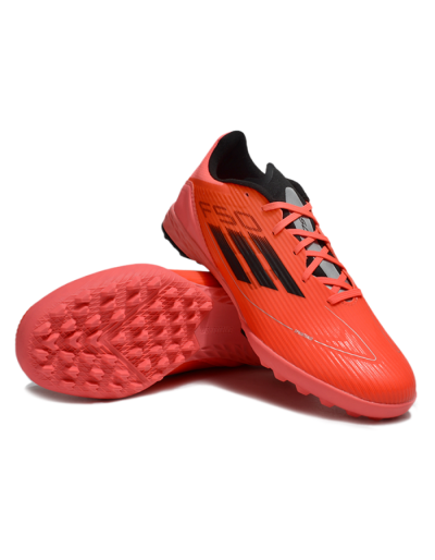Adidas F50 Pro TF Low-Tops Soccer Shoes - Red/Black