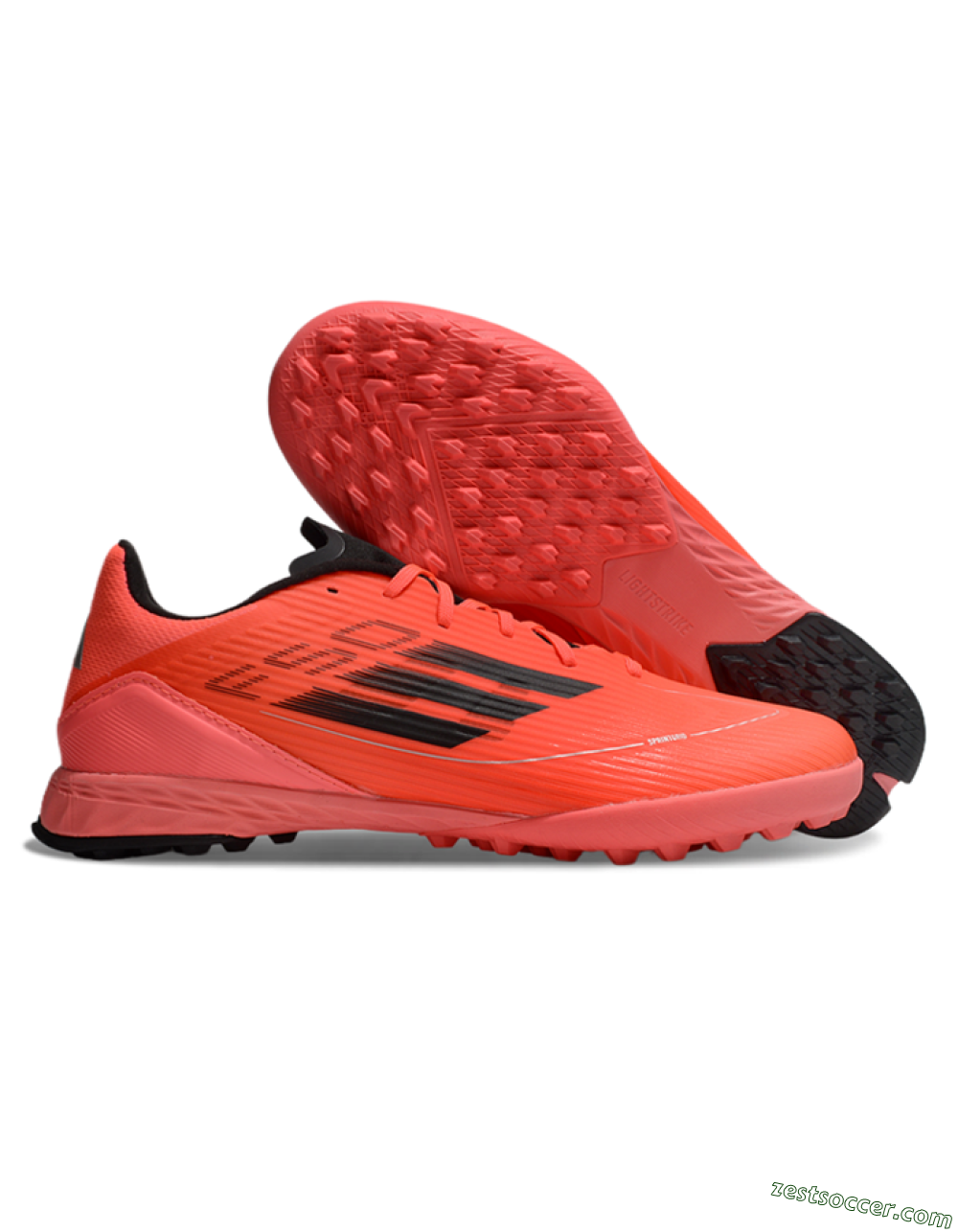 Adidas F50 Pro TF Low-Tops Soccer Shoes - Red/Black 0