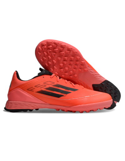 Adidas F50 Pro TF Low-Tops Soccer Shoes - Red/Black
