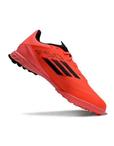 Adidas F50 Pro TF Low-Tops Soccer Shoes - Red/Black