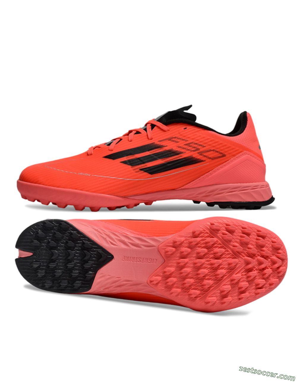 Adidas F50 Pro TF Low-Tops Soccer Shoes - Red/Black 1
