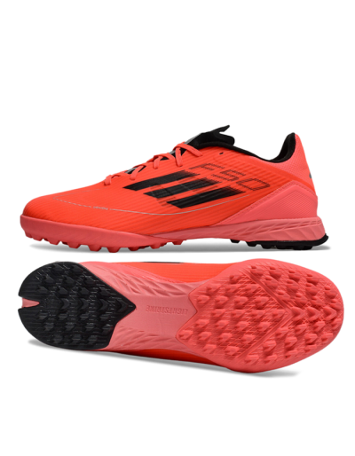 Adidas F50 Pro TF Low-Tops Soccer Shoes - Red/Black