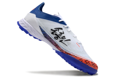 Adidas F50 Pro TF Low-Tops Soccer Shoes - White/Red/Blue