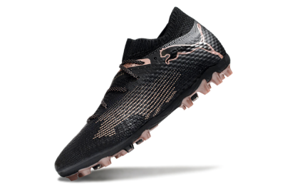 Puma Future Ultimate MG Low-Tops Soccer Cleats - Black/Pink