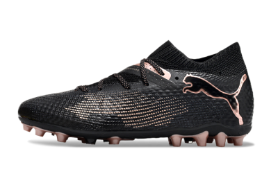 Puma Future Ultimate MG Low-Tops Soccer Cleats - Black/Pink