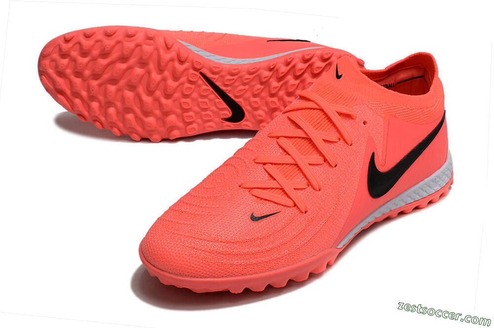 Nike Phantom GX 2 Elite TF Low-Tops Soccer Shoes - Red/Black/White 3