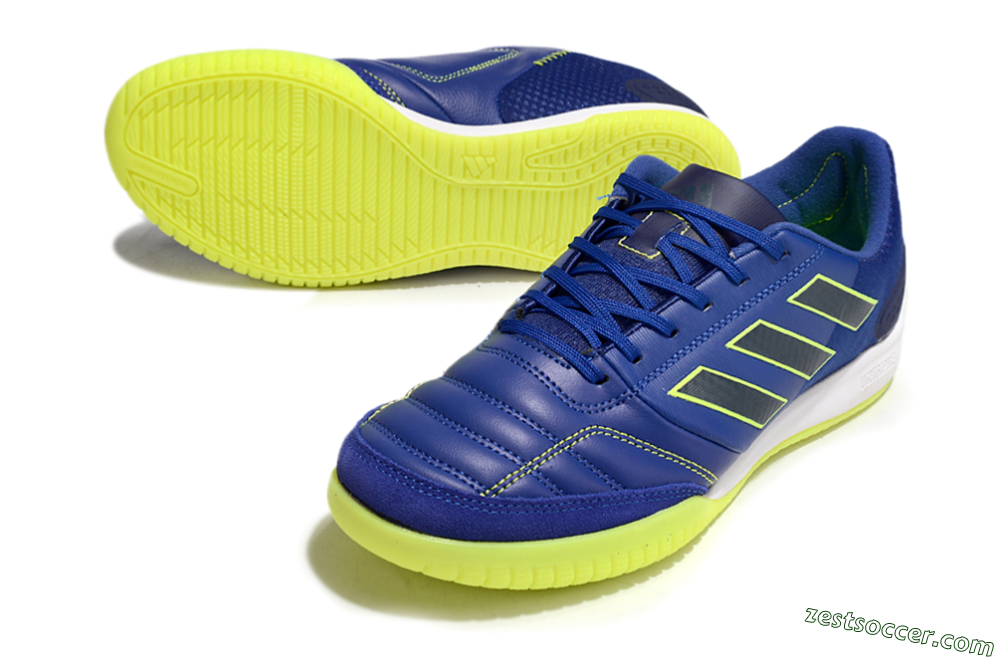Adidas Competition Top IC Low-Tops Soccer Shoes - Blue/Yellow/White 3