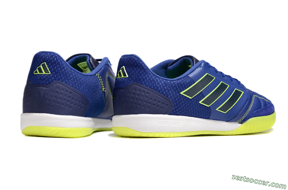 Adidas Competition Top IC Low-Tops Soccer Shoes - Blue/Yellow/White 6