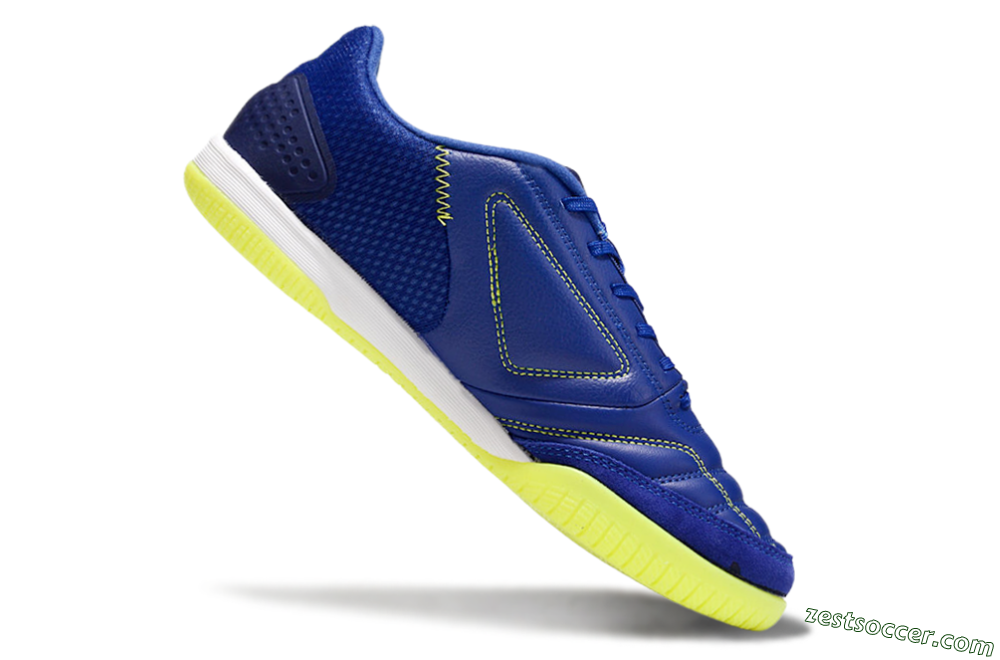 Adidas Competition Top IC Low-Tops Soccer Shoes - Blue/Yellow/White 4