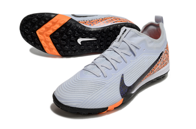 Nike Air Zoom Mercurial Vapor 16 Pro TF Low-Tops Soccer Shoes - Grey/Black/Leopard