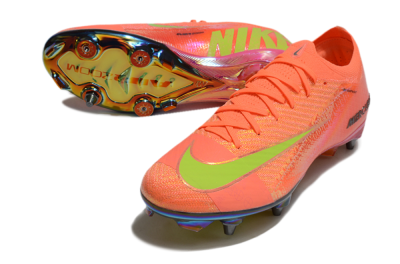 Nike Air Zoom Mercurial Vapor 16 Elite SG Low-Tops Soccer Cleats - Red/Yellow/Gold