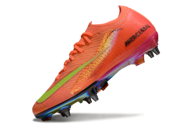 Nike Air Zoom Mercurial Vapor 16 Elite SG Low-Tops Soccer Cleats - Red/Yellow/Gold