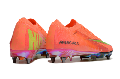Nike Air Zoom Mercurial Vapor 16 Elite SG Low-Tops Soccer Cleats - Red/Yellow/Gold
