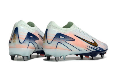 Nike Air Zoom Mercurial Vapor 16 Elite SG Low-Tops Soccer Cleats - Jade/Gold/Blue