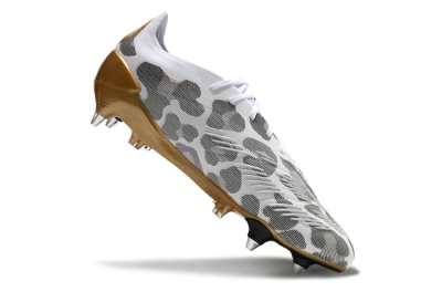 Adidas Predator Elite 25 SG Low-Tops Soccer Cleats - White/Black/Gold