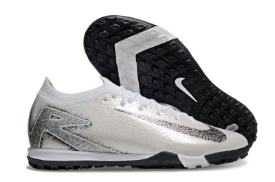 Nike Air Zoom Mercurial Vapor 16 Elite TF Low-Tops Soccer Shoes - Beige/Black/White