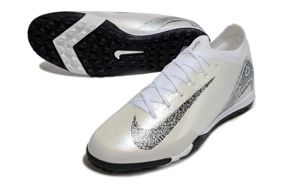 Nike Air Zoom Mercurial Vapor 16 Elite TF Low-Tops Soccer Shoes - Beige/Black/White