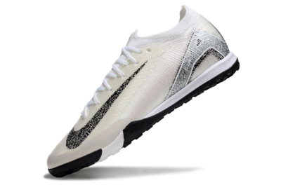 Nike Air Zoom Mercurial Vapor 16 Elite TF Low-Tops Soccer Shoes - Beige/Black/White