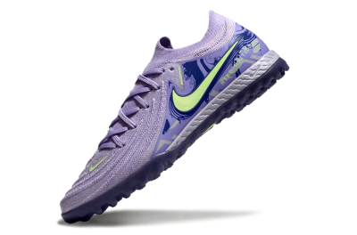 Nike Phantom GX 2 Elite TF Low-Tops Soccer Shoes - Purple/Yellow/White
