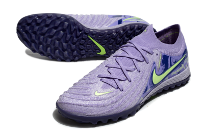 Nike Phantom GX 2 Elite TF Low-Tops Soccer Shoes - Purple/Yellow/White