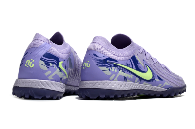 Nike Phantom GX 2 Elite TF Low-Tops Soccer Shoes - Purple/Yellow/White