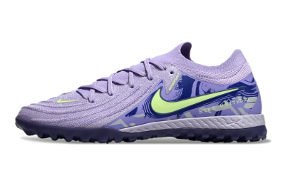 Nike Phantom GX 2 Elite TF Low-Tops Soccer Shoes - Purple/Yellow/White