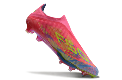 didas F50+ Elite Lightstrike Pro Laceless FG Low-Tops Soccer Cleats - Red/Yellow/Blue