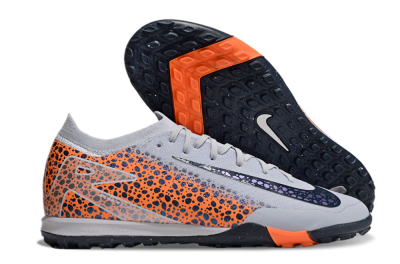 Nike Air Zoom Mercurial Vapor 16 Elite TF Low-Tops Soccer Shoes - Grey/Black/Orange