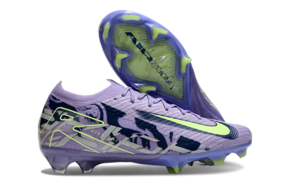 Nike Air Zoom Mercurial Vapor 16 Elite FG Low-Tops Soccer Cleats - Purple/Yellow/White