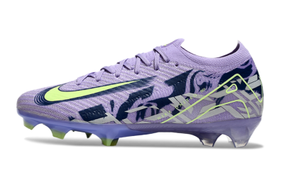 Nike Air Zoom Mercurial Vapor 16 Elite FG Low-Tops Soccer Cleats - Purple/Yellow/White