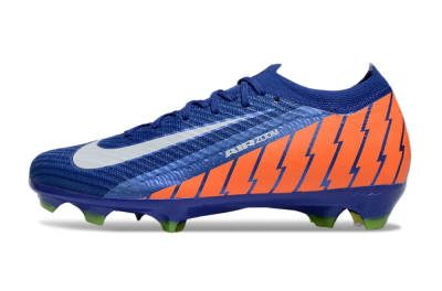 Nike Air Zoom Mercurial Vapor 16 Elite FG Low-Tops Soccer Cleats - Blue/White/Orange