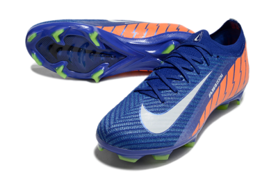 Nike Air Zoom Mercurial Vapor 16 Elite FG Low-Tops Soccer Cleats - Blue/White/Orange