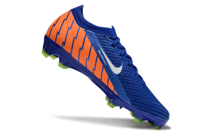 Nike Air Zoom Mercurial Vapor 16 Elite FG Low-Tops Soccer Cleats - Blue/White/Orange