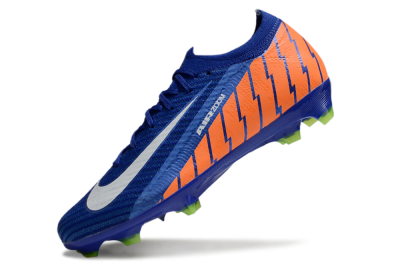 Nike Air Zoom Mercurial Vapor 16 Elite FG Low-Tops Soccer Cleats - Blue/White/Orange