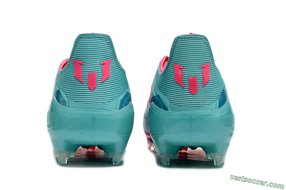 Adidas F50+ Elite FG Low-Tops Soccer Cleats - Jade/Pink/White 5