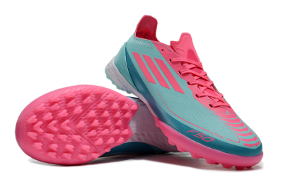 Adidas F50 Elite TF Low-Tops Soccer Shoes - Jade/Pink/White