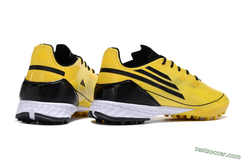 Adidas F50 Pro TF Low-Tops Soccer Shoes - Yellow/Black/White 6