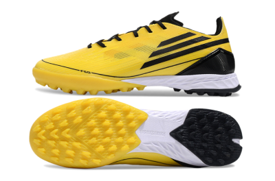 Adidas F50 Pro TF Low-Tops Soccer Shoes - Yellow/Black/White