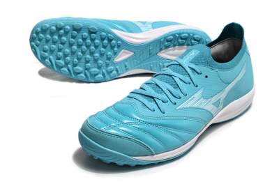Mizuno Morelia Neo Sala M8 TF Low-Tops Soccer Shoes - Jade/White