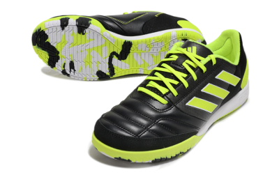 Adidas Top Sala Competition IC Low-Tops Soccer Shoes - Black/Yellow/White