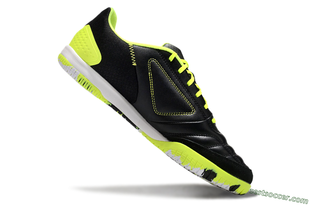 Adidas Top Sala Competition IC Low-Tops Soccer Shoes - Black/Yellow/White 4