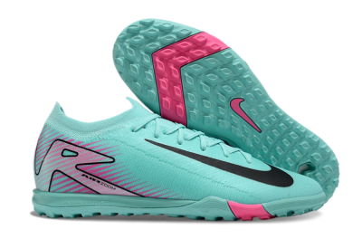 Nike Air Zoom Mercurial Vapor 16 Elite TF Low-Tops Soccer Shoes - Green/Pink/Black