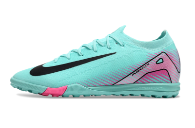 Nike Air Zoom Mercurial Vapor 16 Elite TF Low-Tops Soccer Shoes - Green/Pink/Black