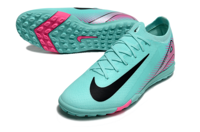 Nike Air Zoom Mercurial Vapor 16 Elite TF Low-Tops Soccer Shoes - Green/Pink/Black