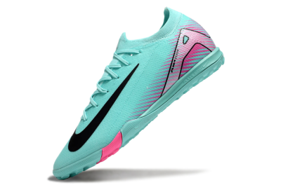 Nike Air Zoom Mercurial Vapor 16 Elite TF Low-Tops Soccer Shoes - Green/Pink/Black
