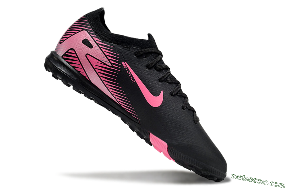 Nike Air Zoom Mercurial Vapor 16 Elite TF Low-Tops Soccer Shoes - Black/Pink 4