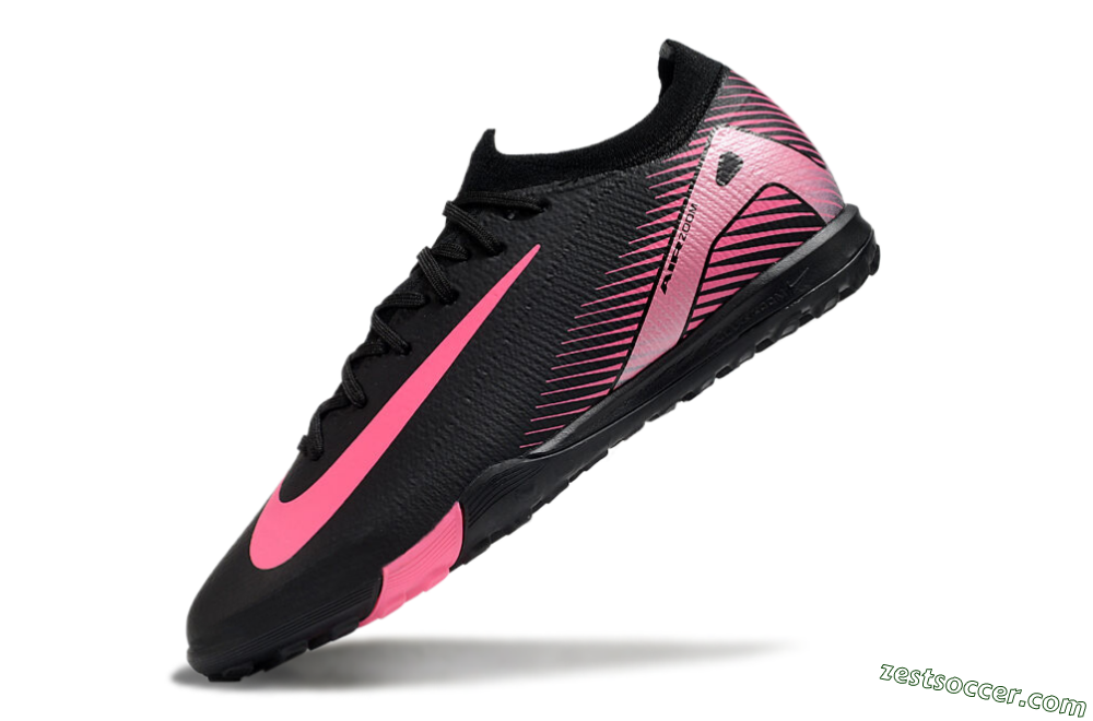 Nike Air Zoom Mercurial Vapor 16 Elite TF Low-Tops Soccer Shoes - Black/Pink 5