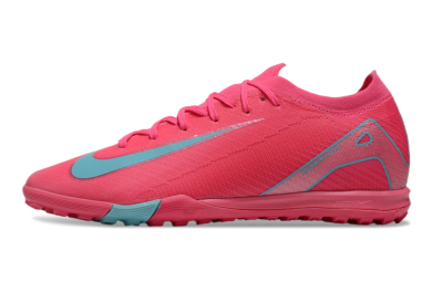 Nike Air Zoom Mercurial Vapor 16 Elite TF Low-Tops Soccer Shoes - Pink/Jade/White