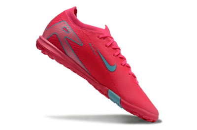 Nike Air Zoom Mercurial Vapor 16 Elite TF Low-Tops Soccer Shoes - Pink/Jade/White